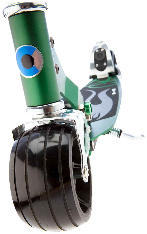Micro Scooter Rocket - подножка, регулировка высоты руля, складной, ножной тормоз