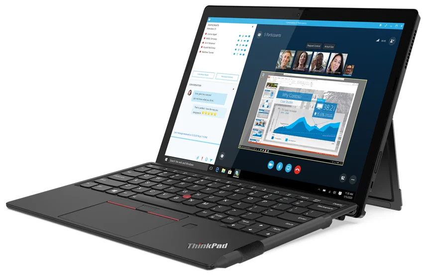 12.3" Lenovo ThinkPad X12 Detachable - память: RAM 16 ГБ (4266 МГц), SSD 512 ГБ