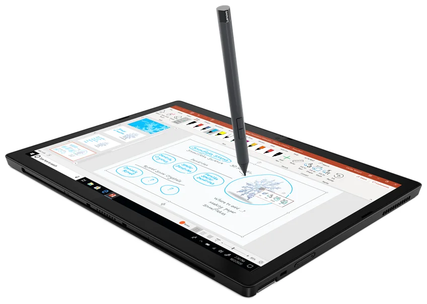 12.3" Lenovo ThinkPad X12 Detachable - беспроводная связь: Wi-Fi 802.11ax, Bluetooth 5.1, 4G LTE