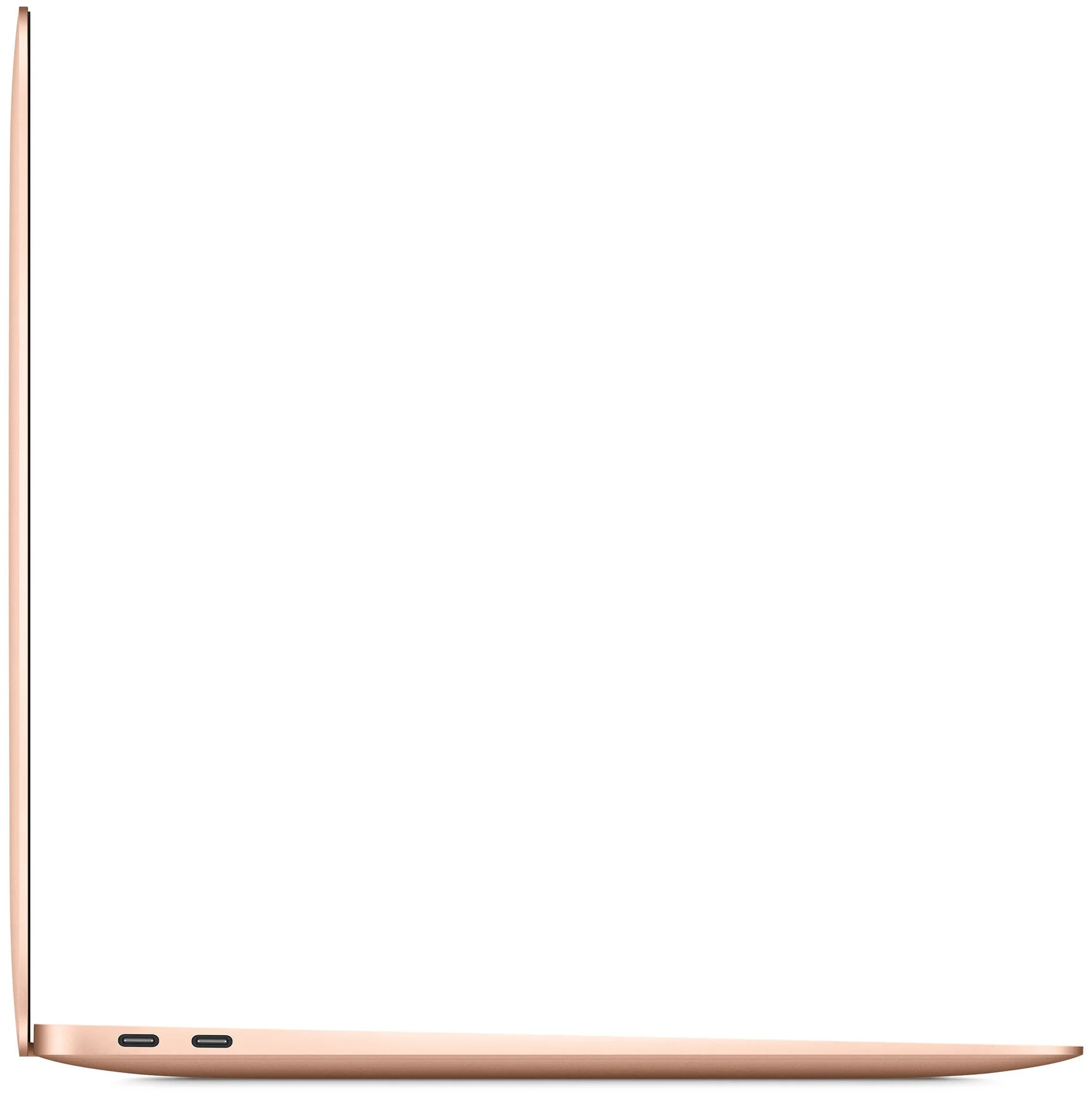13.3" Apple MacBook Air 13 Late 2020 - разъемы: микрофон/наушники Combo, Thunderbolt/USB 4 x 2