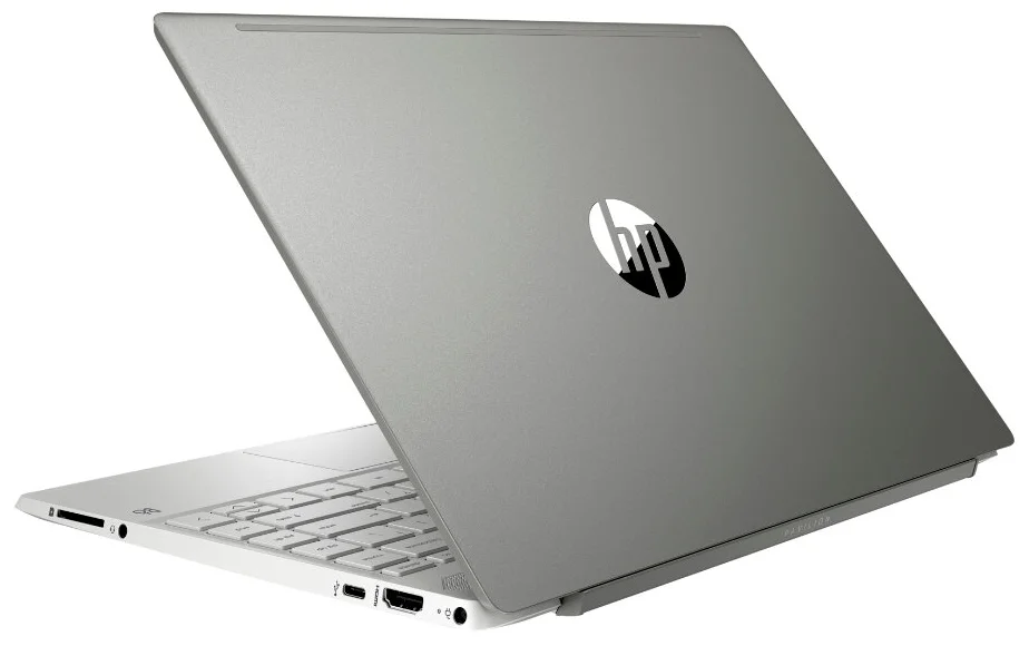 13.3" HP PAVILION 13-an1 - разъемы: USB 3.1 Type A x 2, USB 3.1 Type-С, выход HDMI, микрофон/наушники Combo
