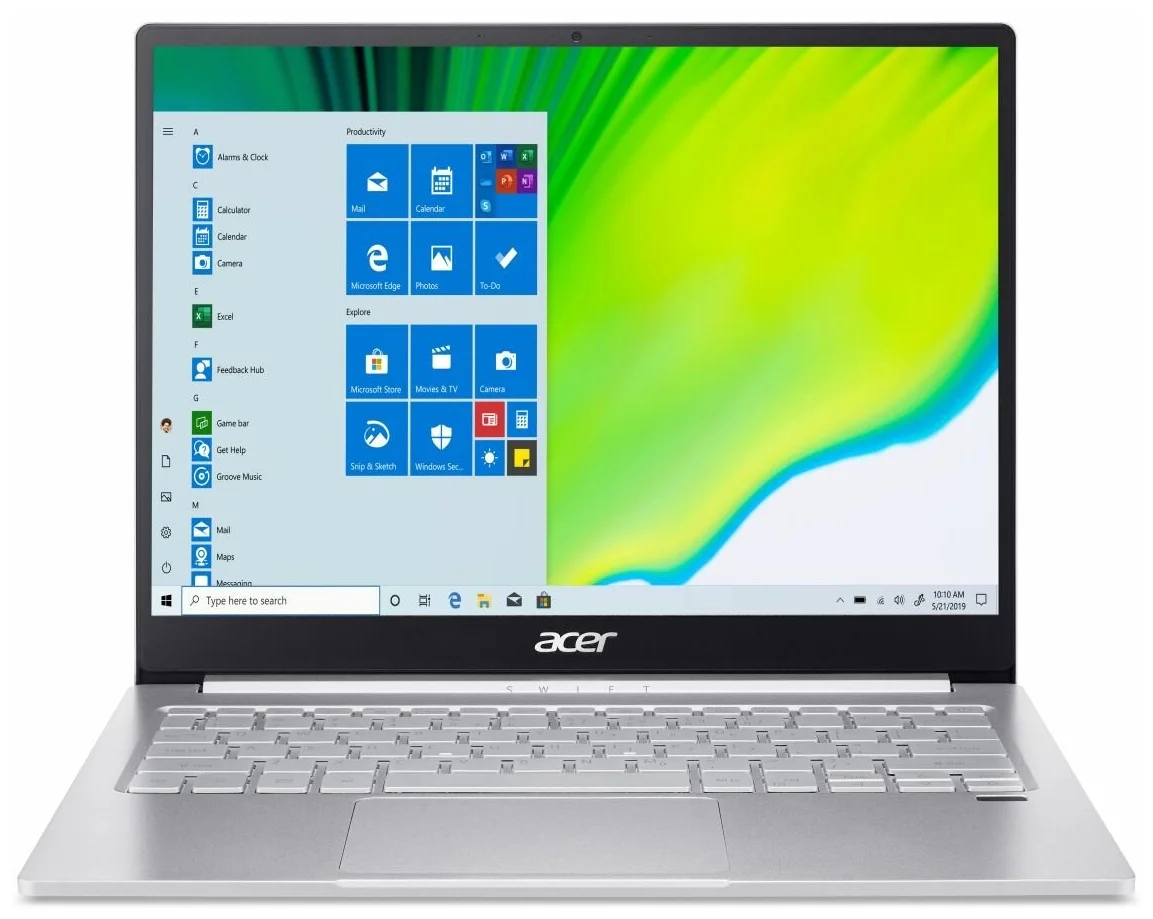 13.5" Acer Swift 3 SF313-52G-70LX - экран: 13.5" (2256x1504) IPS