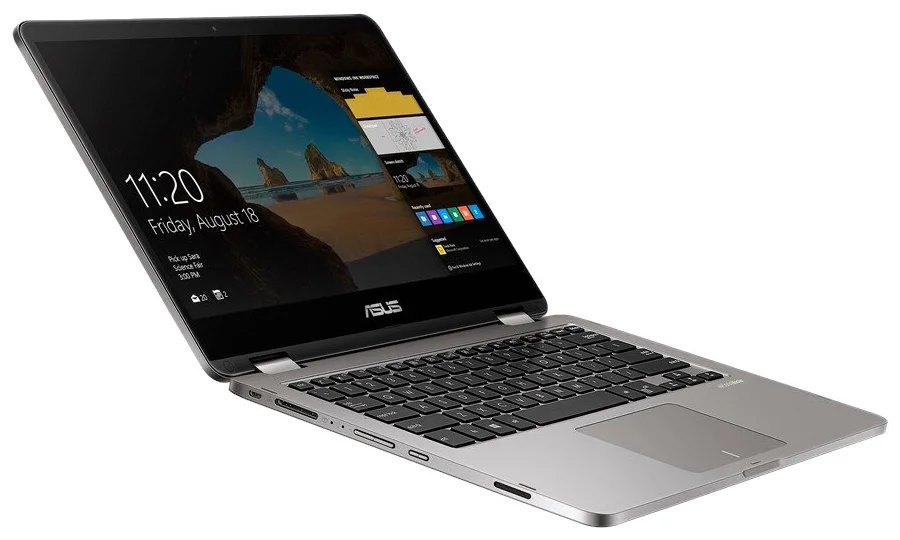 14" ASUS VivoBook Flip 14 TP401MA-BZ261T - память: RAM 4 ГБ (1866 МГц), eMMC 128 ГБ