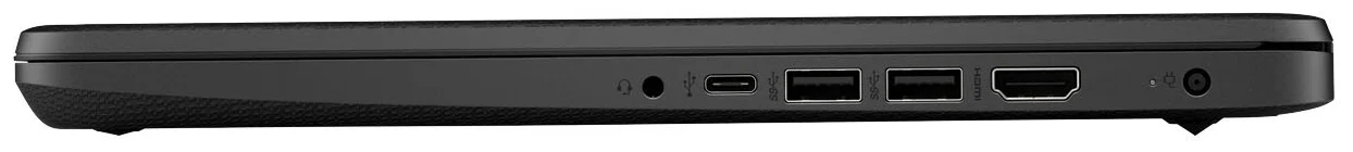 14" HP 14s-fq0018ur - разъемы: USB 3.2 Gen1 Type A x 2, USB 3.2 Gen1 Type-С, выход HDMI, микрофон/наушники Combo