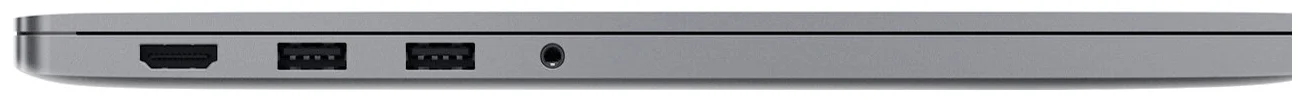 15.6" Xiaomi Mi Notebook Pro 15.6 GTX - разъемы: USB 3.0 Type A x 2, USB 3.1 Type-С x 2, выход HDMI, микрофон/наушники Combo