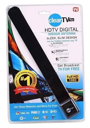 Антенна телевизионная цифровая HD - питание: от разъема телевизора