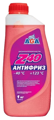 AGA Z40 - индекс допуска VAG: G-12