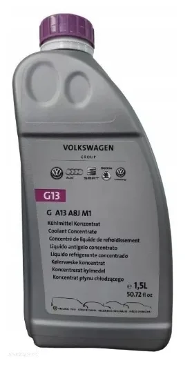 VOLKSWAGEN G13(GA13A8JM1) - индекс допуска VAG: G-13