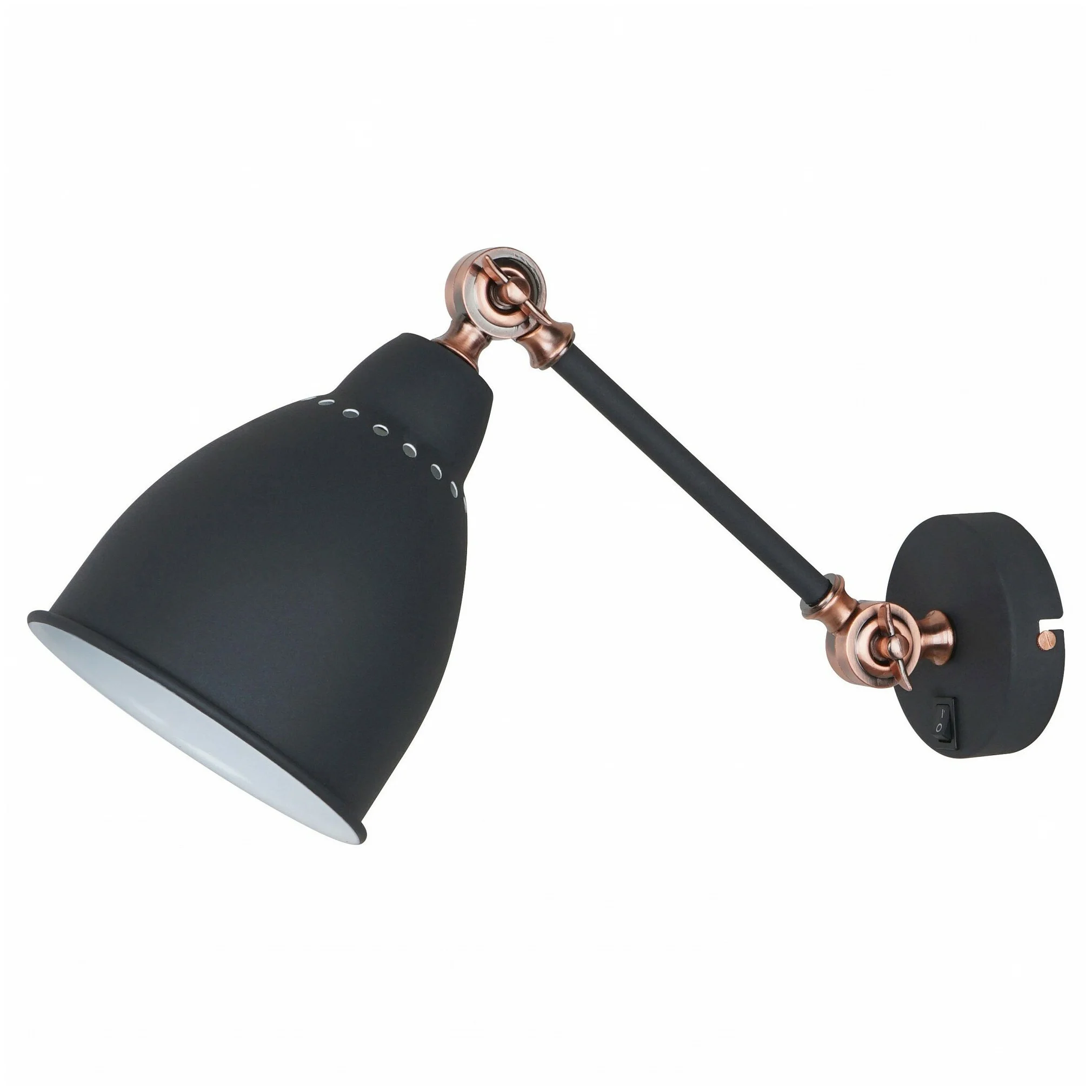 Arte Lamp Braccio A2054AP-1BK, E27 - стиль: лофт