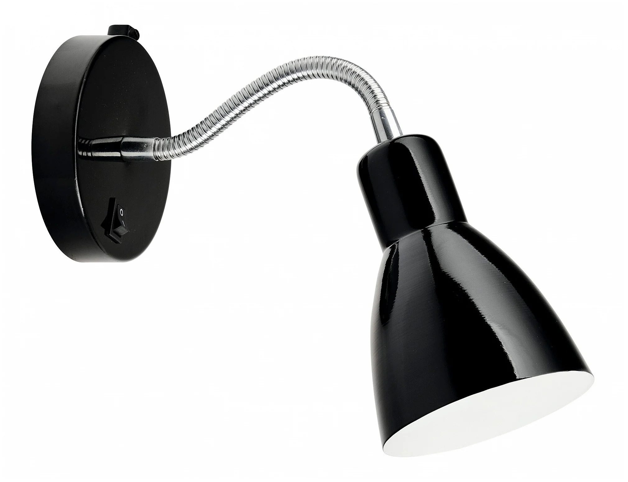 Arte Lamp Dorm A1408AP-1BK, E14 - материал плафона/абажура: металл