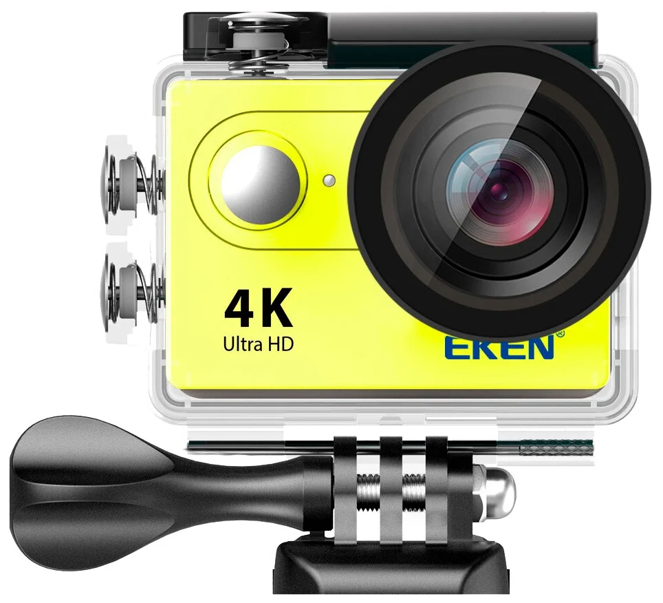 EKEN H9R, 4МП, 4096x2160 - интерфейсы: HDMI, USB, Wi-Fi