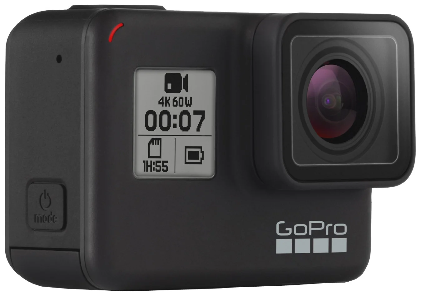 GoPro HERO7 (CHDHX-701), 12МП, 3840x2160 - стабилизатор: электронный