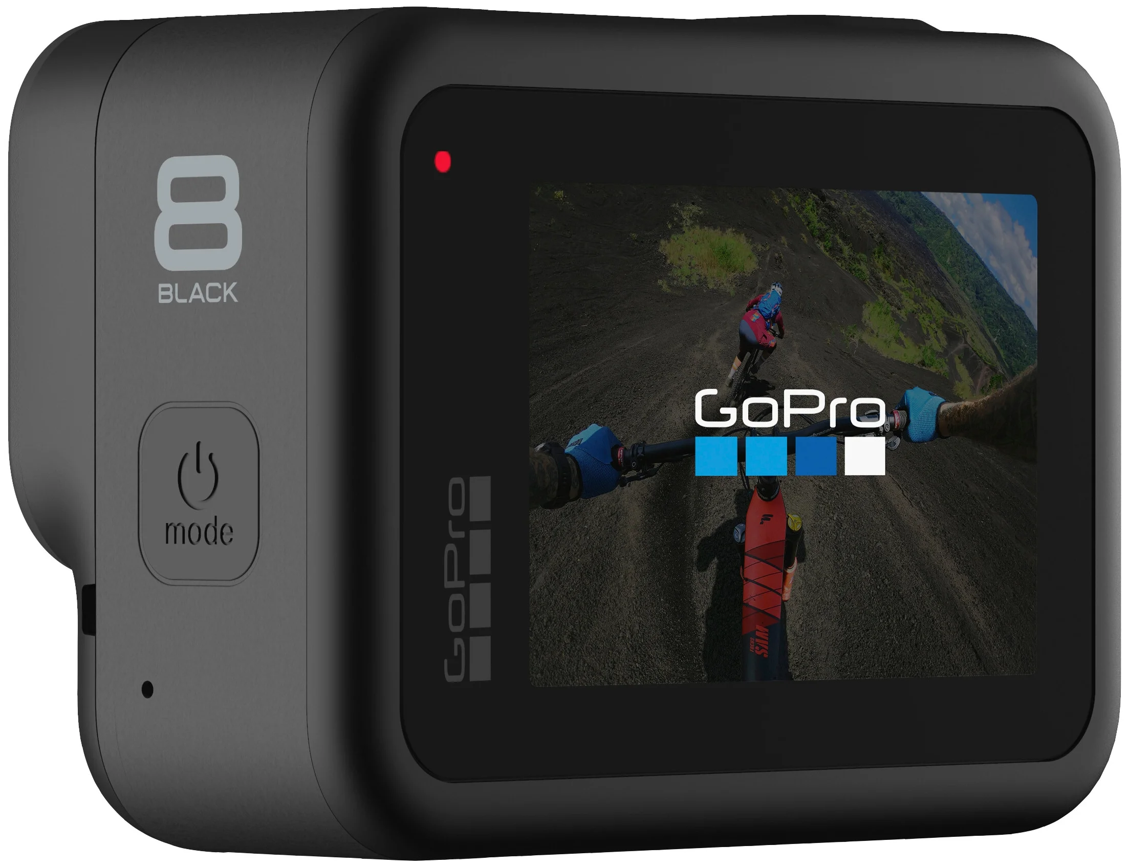 GoPro HERO8 (CHDHX-801-RW), 12МП, 3840x2160, 1220 - экран: 2", сенсорный