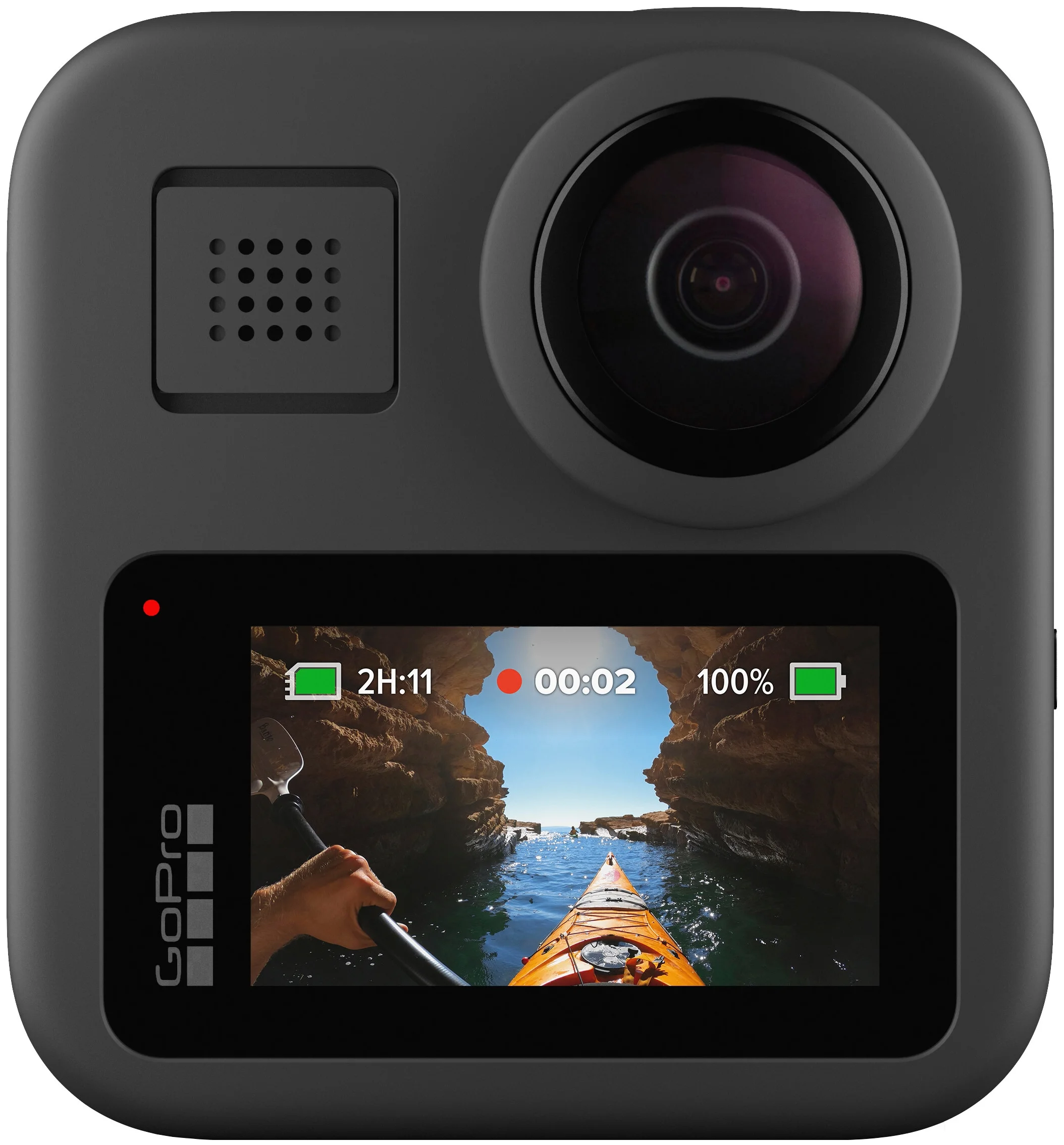 GoPro MAX (CHDHZ-201-RW/CHDHZ-202-RX), 16.6МП, 4992x2496 - максимальная частота кадров при Full HD: 60 к/с