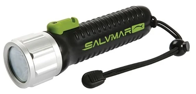 Salvimar LecoLed (340 Люмен, светодиодный, батареечный) - цвет товара: черный/зеленый