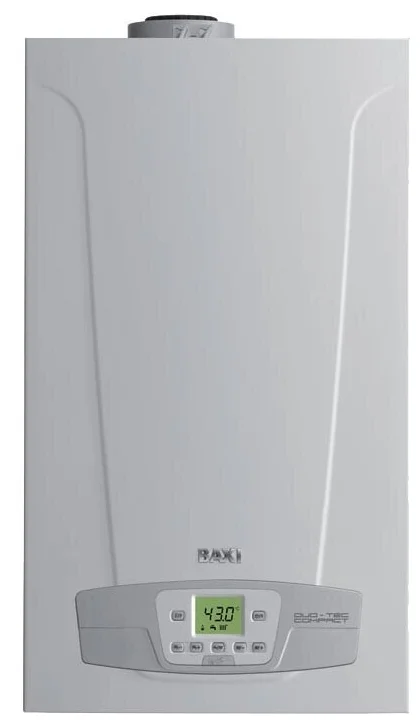 BAXI Duo-tec Compact 1.24, 24 кВт - тепловая мощность: 3.40 - 24 кВт