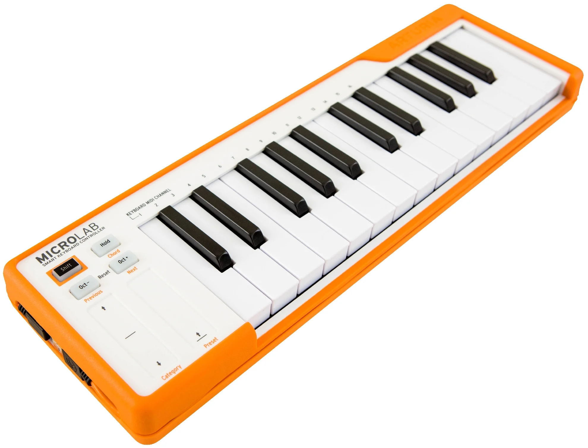 Arturia Microlab - размер клавиш: малоразмерные