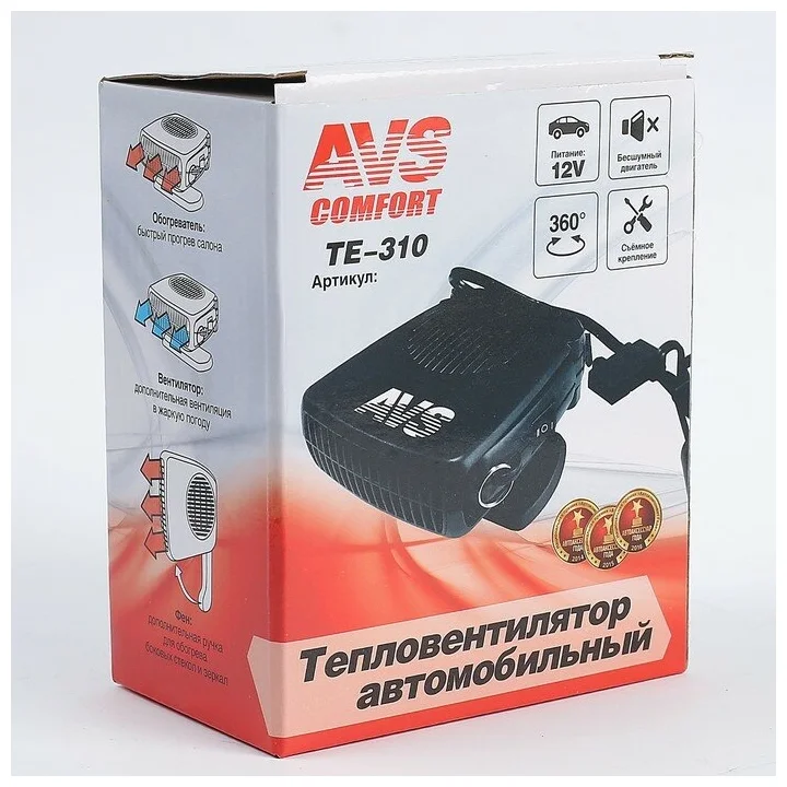 AVS Comfort TE-310 - вид обогрева: воздушный