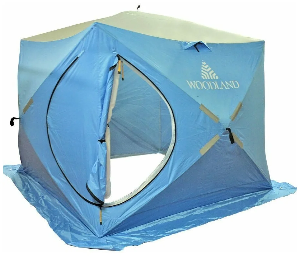 WoodLand Ice Fish Double - с внутренней палаткой, форма: нестандартная