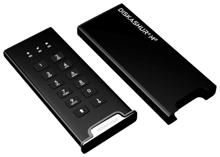 iStorage diskAshur M2 SSD USB 3.2 1 ТБ - цвет товара: черный