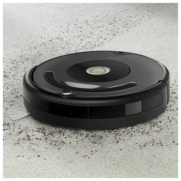 IRobot Roomba 676 - особенности конструкции: мягкий бампер, встроенные часы