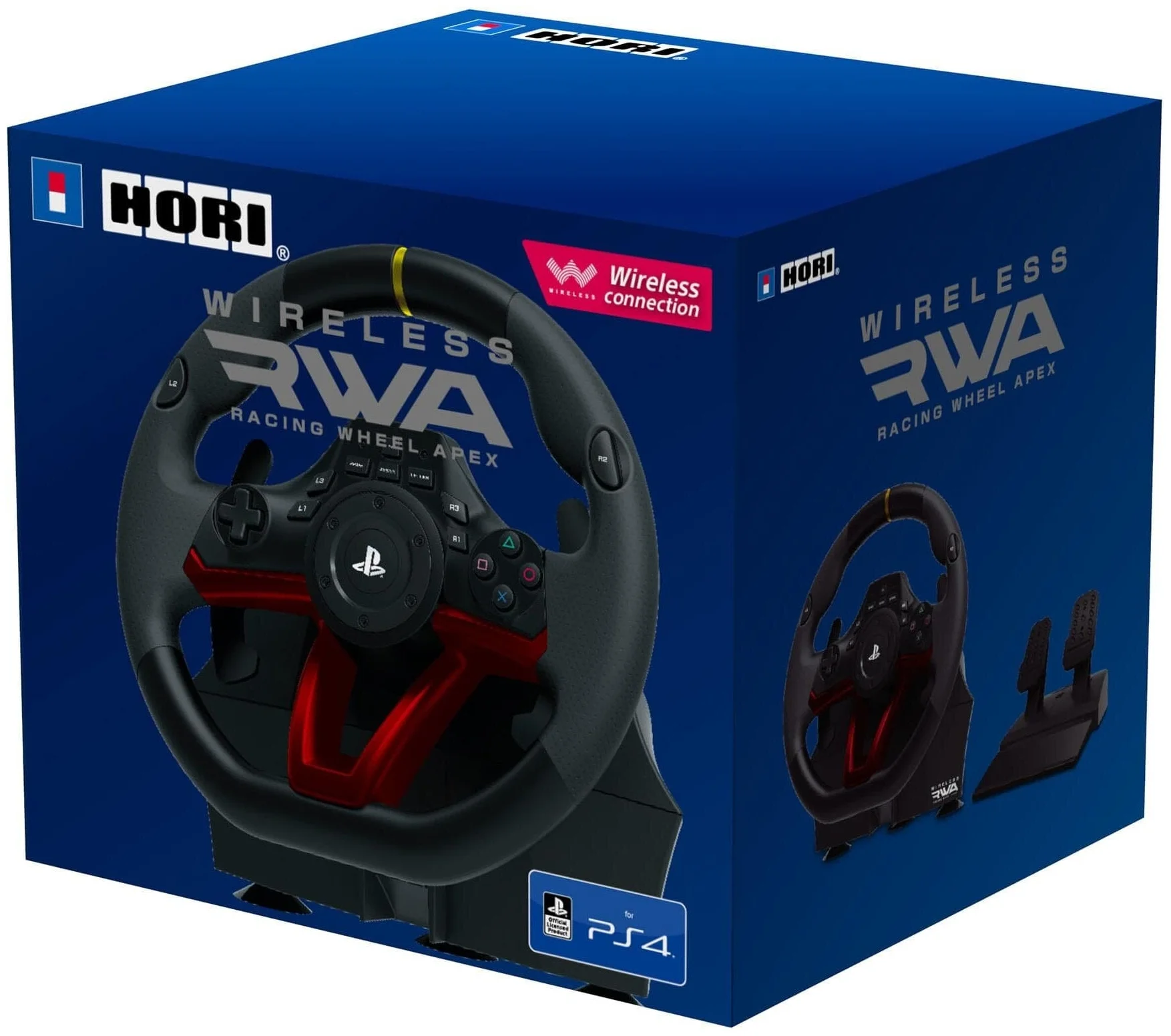 HORI Wireless Racing Wheel Apex PS4 - совместимость: PS4, ПК