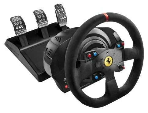 Thrustmaster T300 Ferrari Integral Racing Wheel Alcantara Edition - виброотдача: да