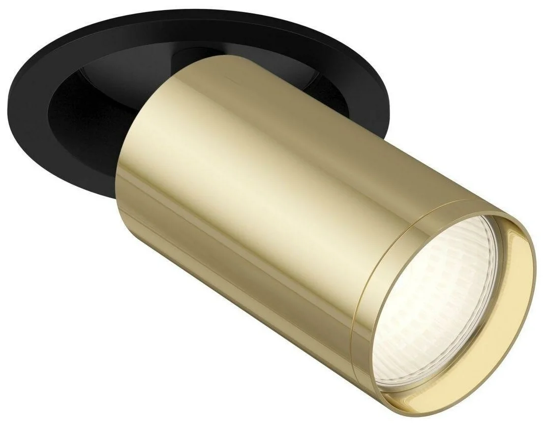 MAYTONI Focus S C048CL-1BG, GU10, 10 Вт, 1 лампа - диаметр плафона: 9.5 см