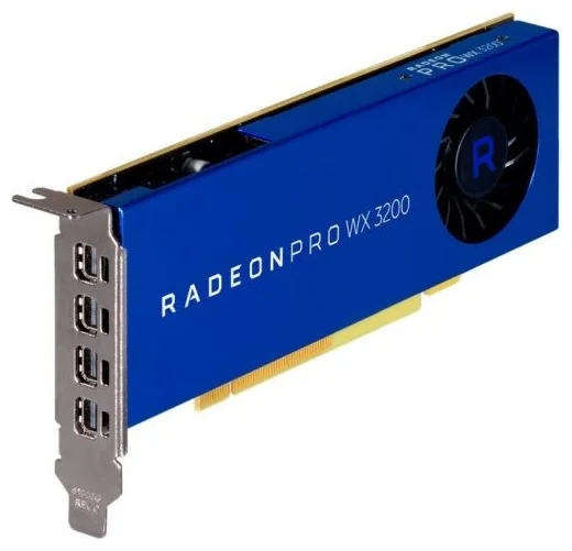DELL Radeon Pro WX 3200 4GB (490-BFQS) - область применения: профессиональная