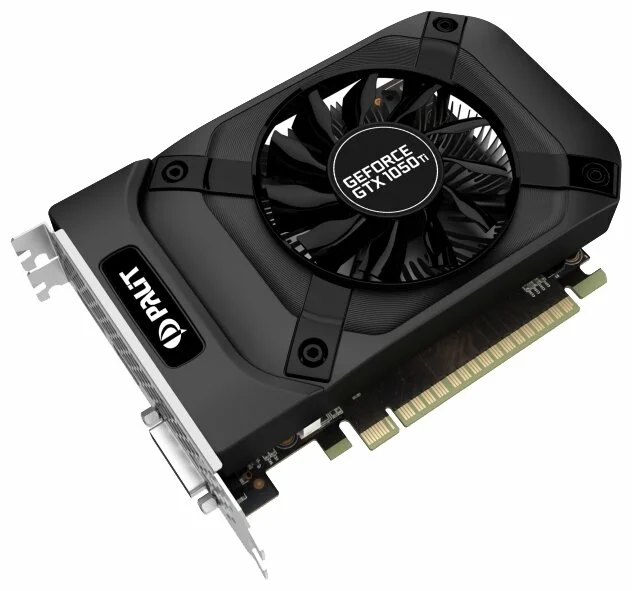 Palit GeForce GTX 1050 Ti StormX 4GB (NE5105T018G1-1070F) - объем видеопамяти: 4096 МБ