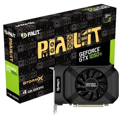 Palit GeForce GTX 1050 Ti StormX 4GB (NE5105T018G1-1070F) - шина обмена с памятью: 128 бит