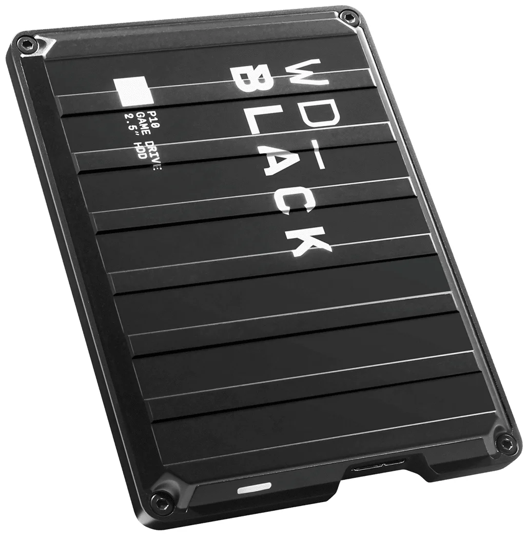 HDD Western Digital WD_BLACK P10 Game Drive - форм-фактор: 2.5"