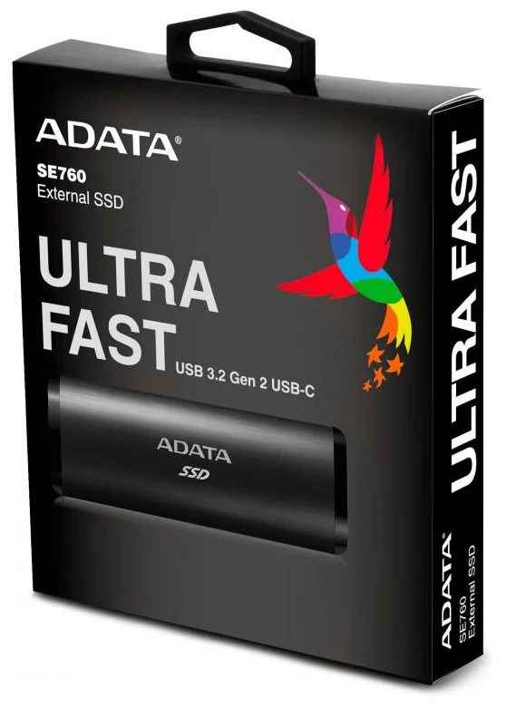 SSD ADATA SE760 - тип флэш-памяти: TLC 3D NAND