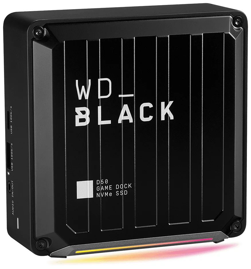 SSD Western Digital WD_BLACK D50 Game Dock NVMe - вид: стационарный