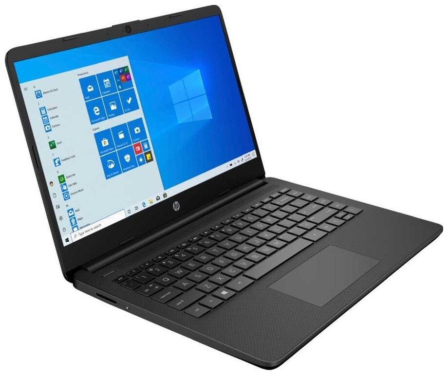 14" HP 14s-fq0087ur  - память: RAM 8 ГБ (2400 МГц), SSD 256 ГБ