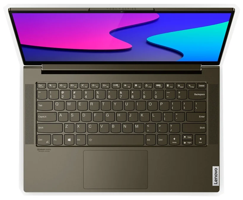 14" Lenovo Yoga Slim 714ITL05 - видеокарта: встроенная, Intel Iris Xe Graphics