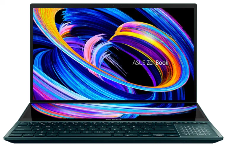 15.6" ASUS Zenbook Pro Duo 15 OLED UX582LR-H2033T - экран: 15.6" (3840x2160) OLED, 60 Гц