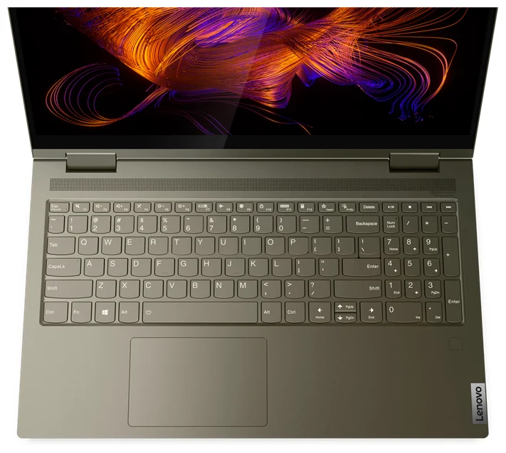 15.6" Lenovo Yoga 7 15ITL5 - разъемы: USB 3.2 Gen1 Type A x 2, микрофон/наушники Combo, Thunderbolt/USB 4 x 2