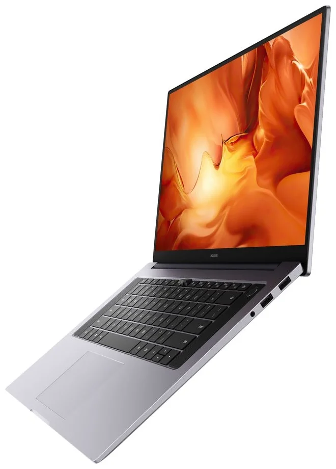 16.1" HUAWEI MateBook D 16HVY-WAP9 - разъемы: USB 3.0 Type A x 2, USB 3.0 Type-С x 2, выход HDMI, микрофон/наушники Combo