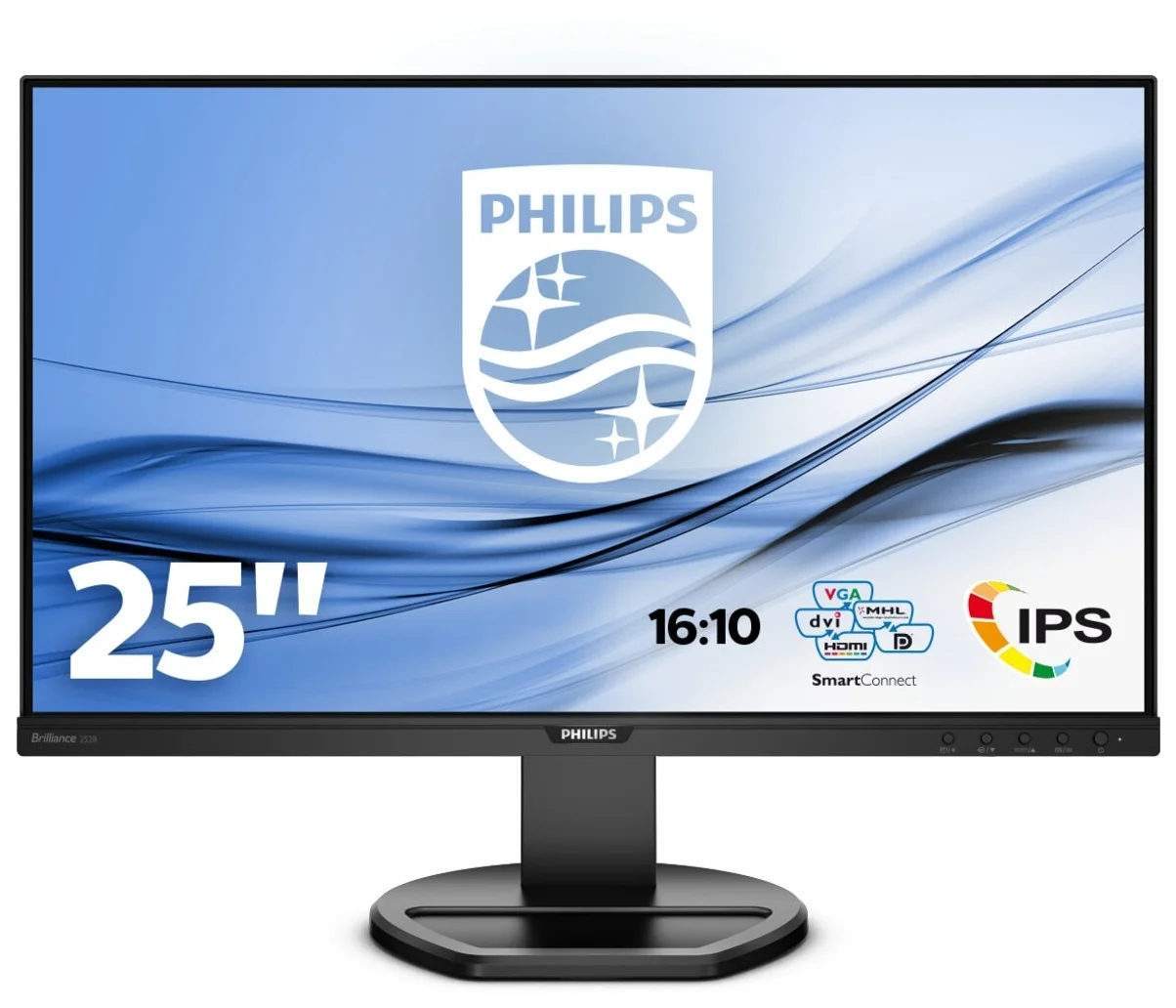 25" Philips 252B9, 1920x1200, 76 Гц, IPS - экран: 1920x1200 (16:10)