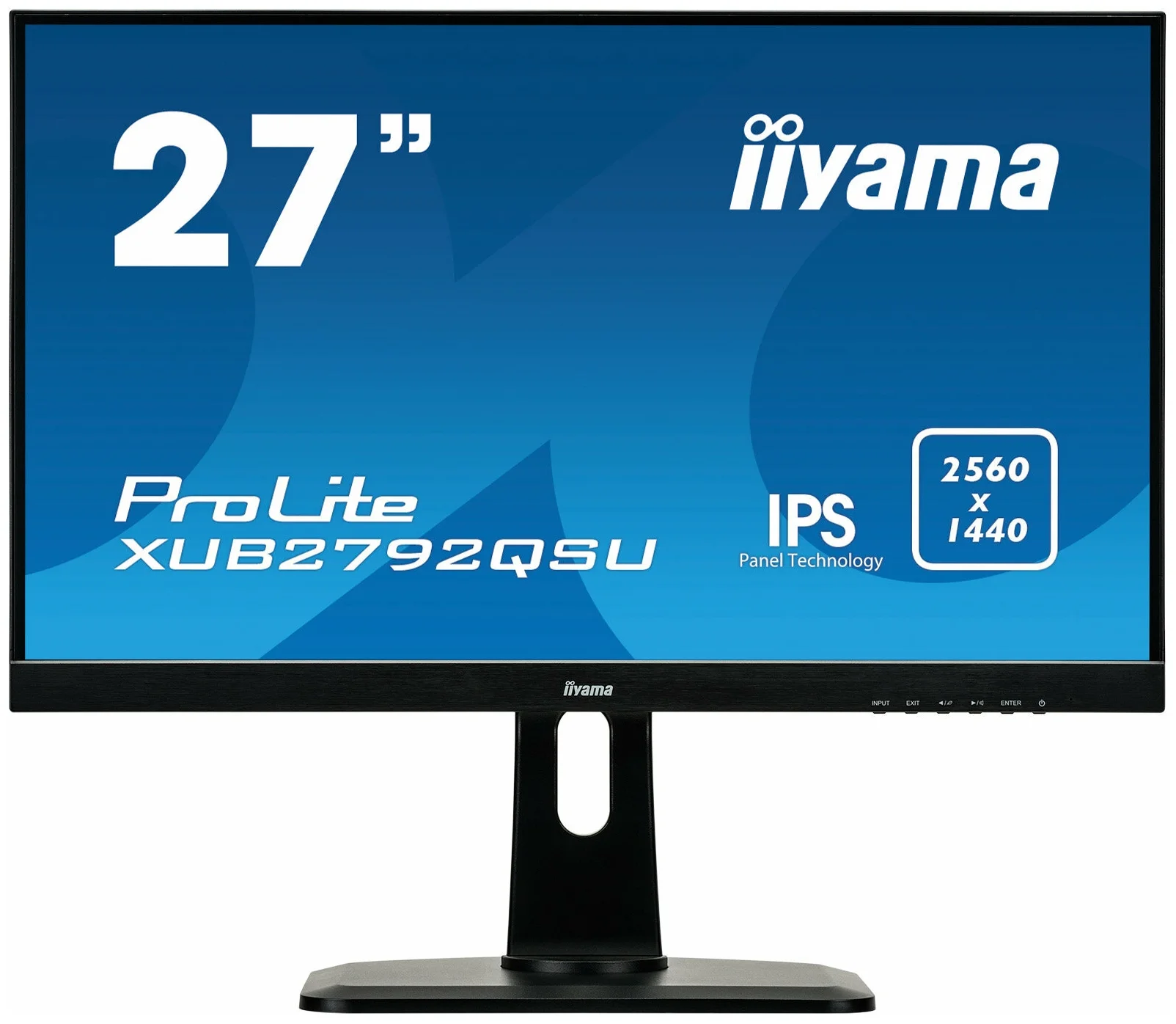27" Iiyama ProLite XUB2792QSU-1, 2560x1440, 75 Гц, IPS - экран: 2560x1440 (16:9)