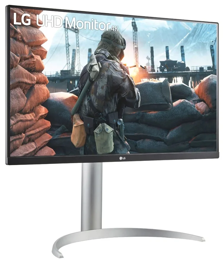 27" LG 27UP650-W, 3840x2160, 60 Гц, IPS - частота обновления: 60 Гц; отклик: 5 мс