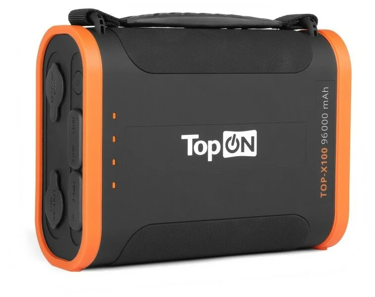 TopON TOP-X100, 96000 mAh - емкость: 96000 мА·ч (307 Вт·ч)