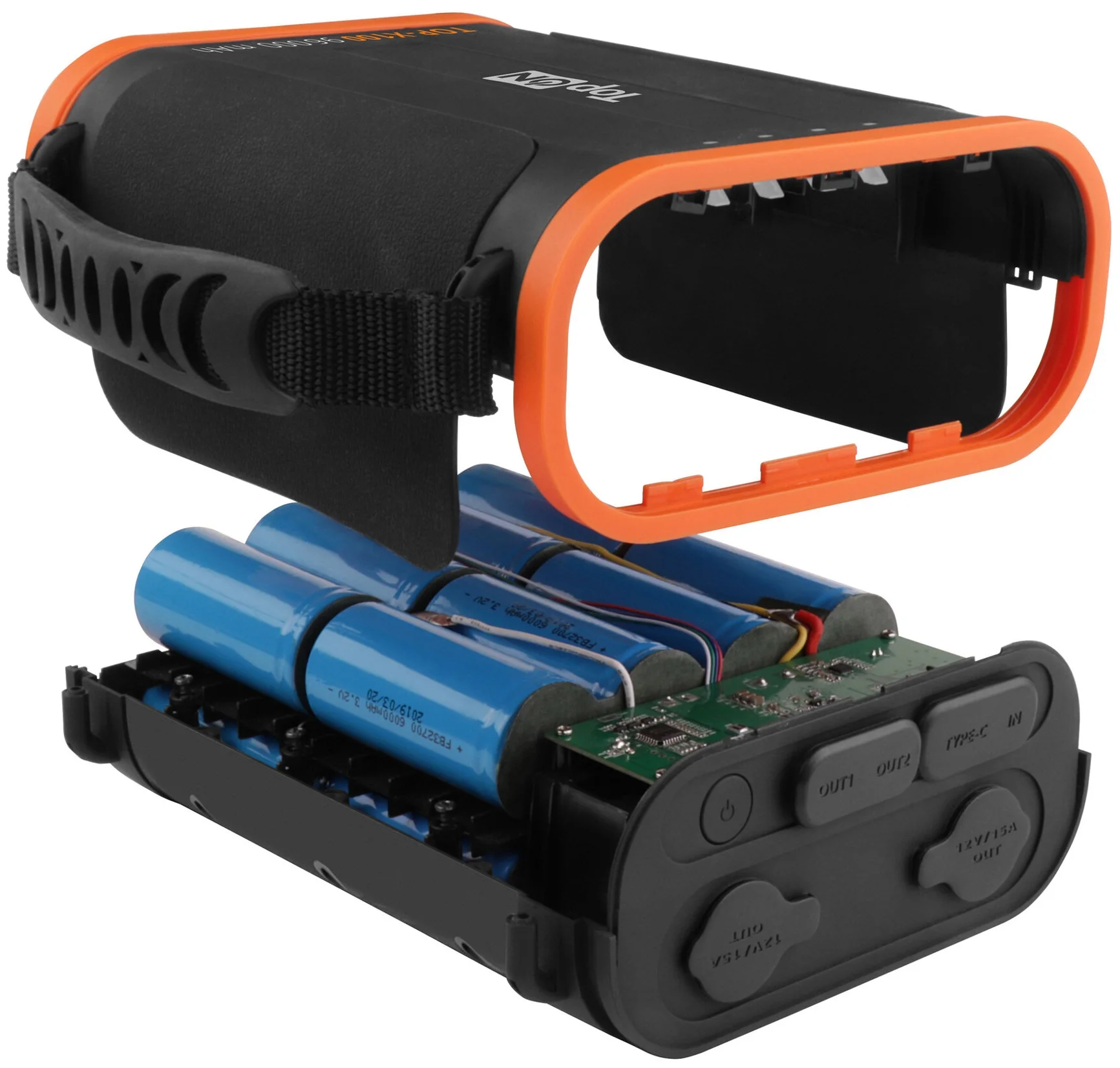 TopON TOP-X100, 96000 mAh - стандарт быстрой зарядки: USB Power Delivery, Huawei FCP, Motorola TurboPower, Qualcomm Quick Charge 2.0, Samsung Adaptive Fast Charger, Qualcomm Quick Charge 3.0