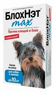 Астрафарм БлохНэт max для собак и щенков до 10 кг - вес животного до 10 кг