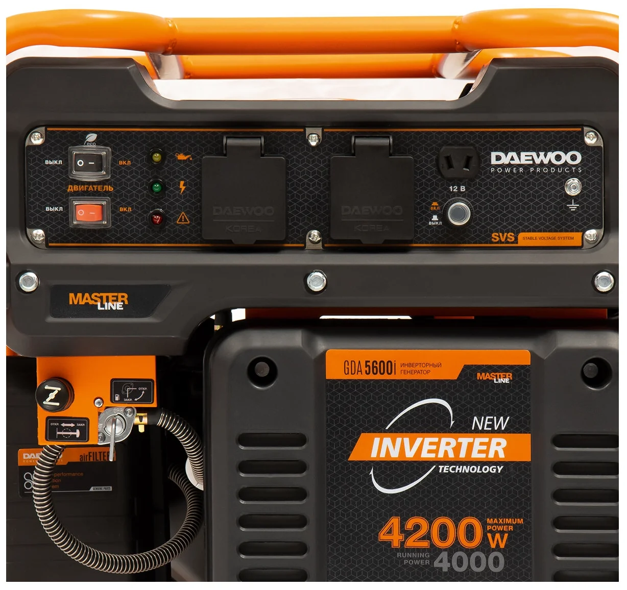 Daewoo Power Products GDA 5600i, (4200 Вт) - запуск: ручной