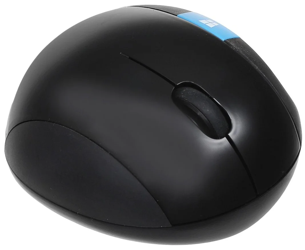 Microsoft Sculpt Ergonomic Mouse L6V-00005 Black USB - разрешение оптического сенсора: 1000 dpi