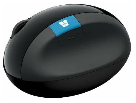 Microsoft Sculpt Ergonomic Mouse L6V-00005 Black USB - количество клавиш: 3