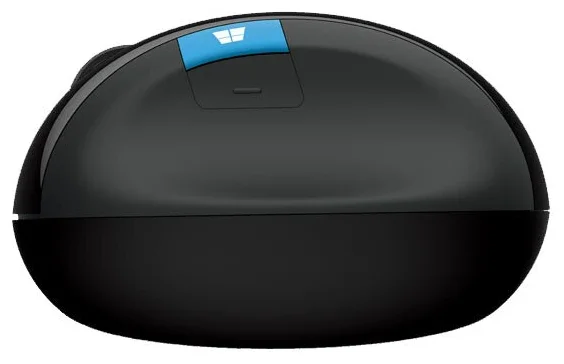 Microsoft Sculpt Ergonomic Mouse L6V-00005 Black USB - источник питания: 2xAA