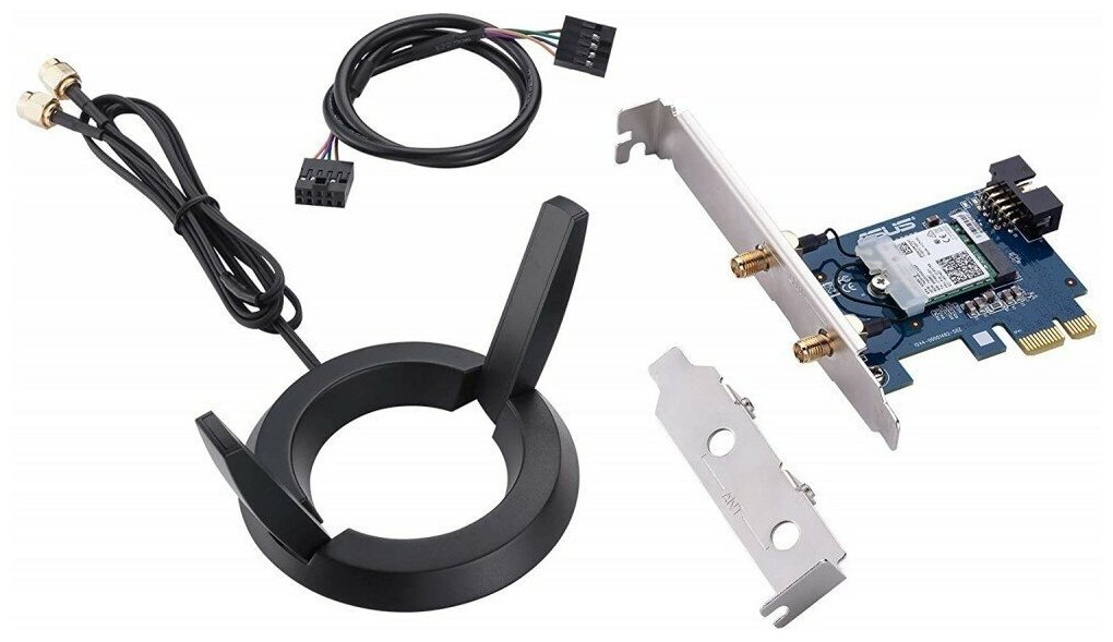 Bluetooth+Wi-Fi ASUS PCE-AC58BT - интерфейс подключения адаптера: PCI-E